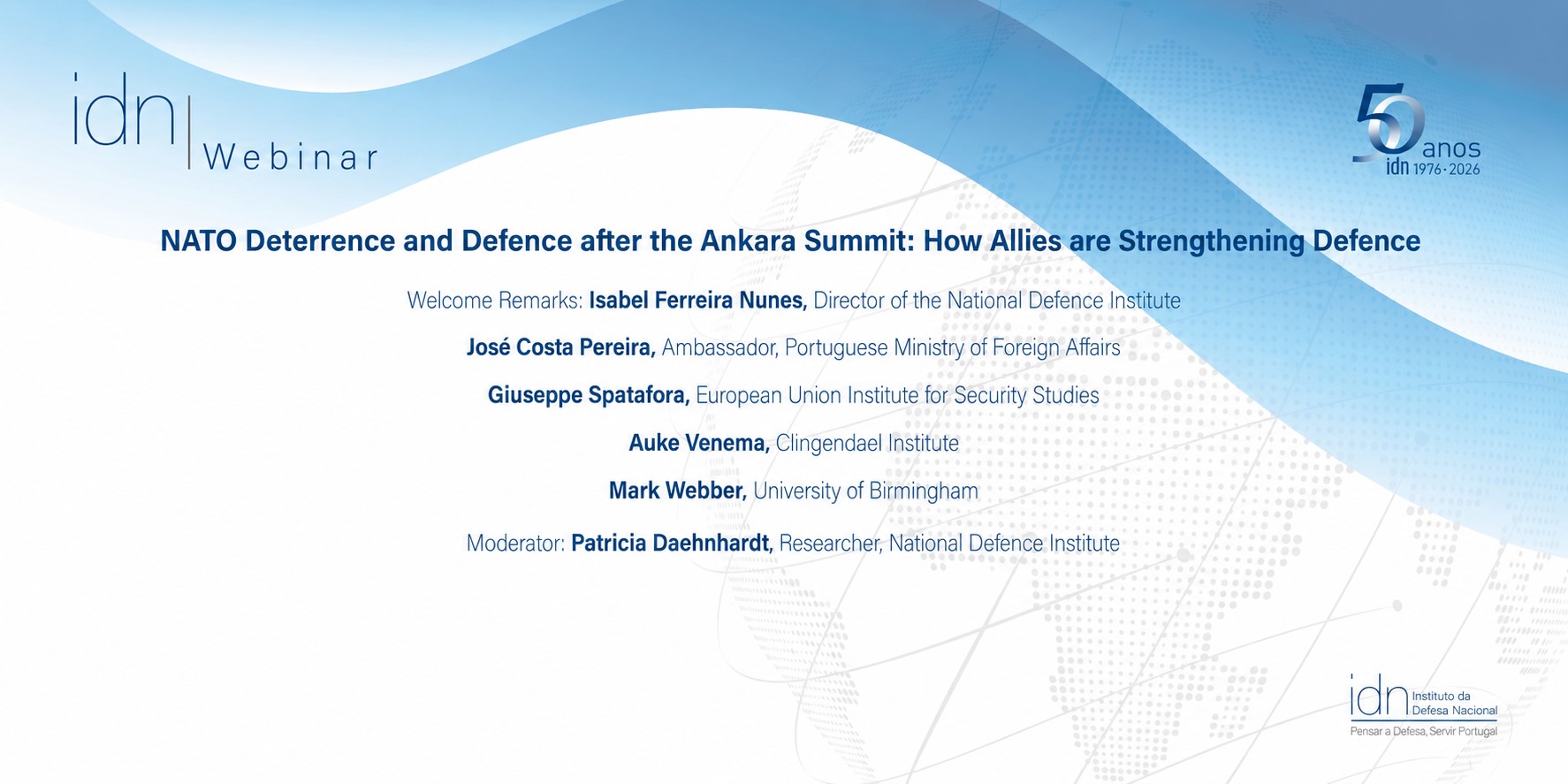 Webminar | “NATO Deterrence and Defence after the Ankara Summit: How Allies are Strengthening Defence"